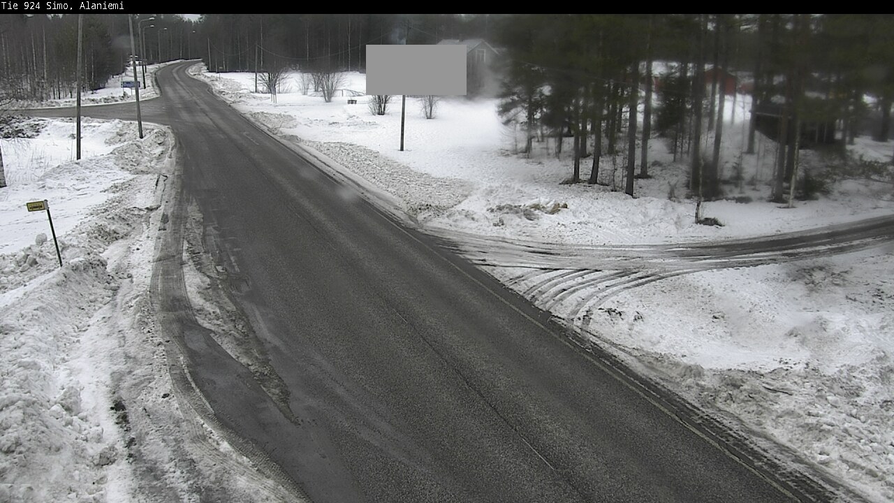 Weather Camera Image Road 924 Simo, Alaniemi, Simo, Lappi