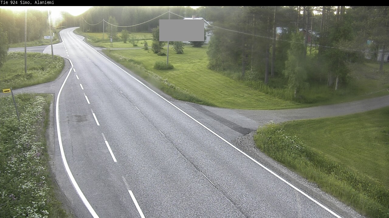 Weather Camera Image Väg 924 Simo, Alaniemi, Simo, Lappi
