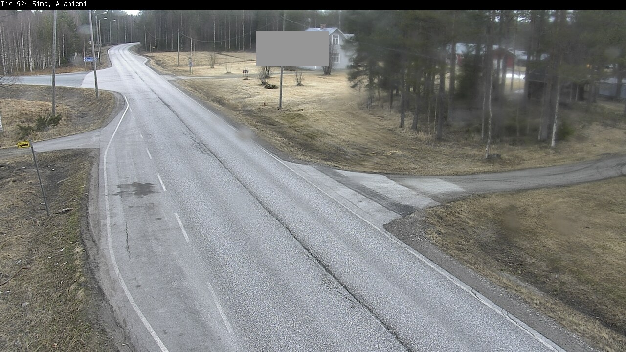 Weather Camera Image Väg 924 Simo, Alaniemi, Simo, Lappi