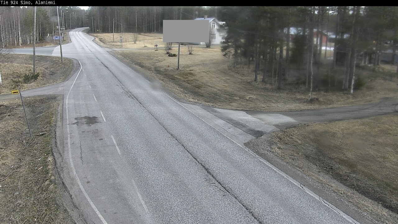 Weather Camera Image Väg 924 Simo, Alaniemi, Simo, Lappi