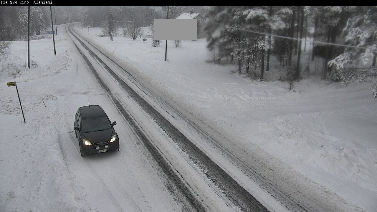 Weather Camera Image Road 924 Simo, Alaniemi, Simo, Lappi