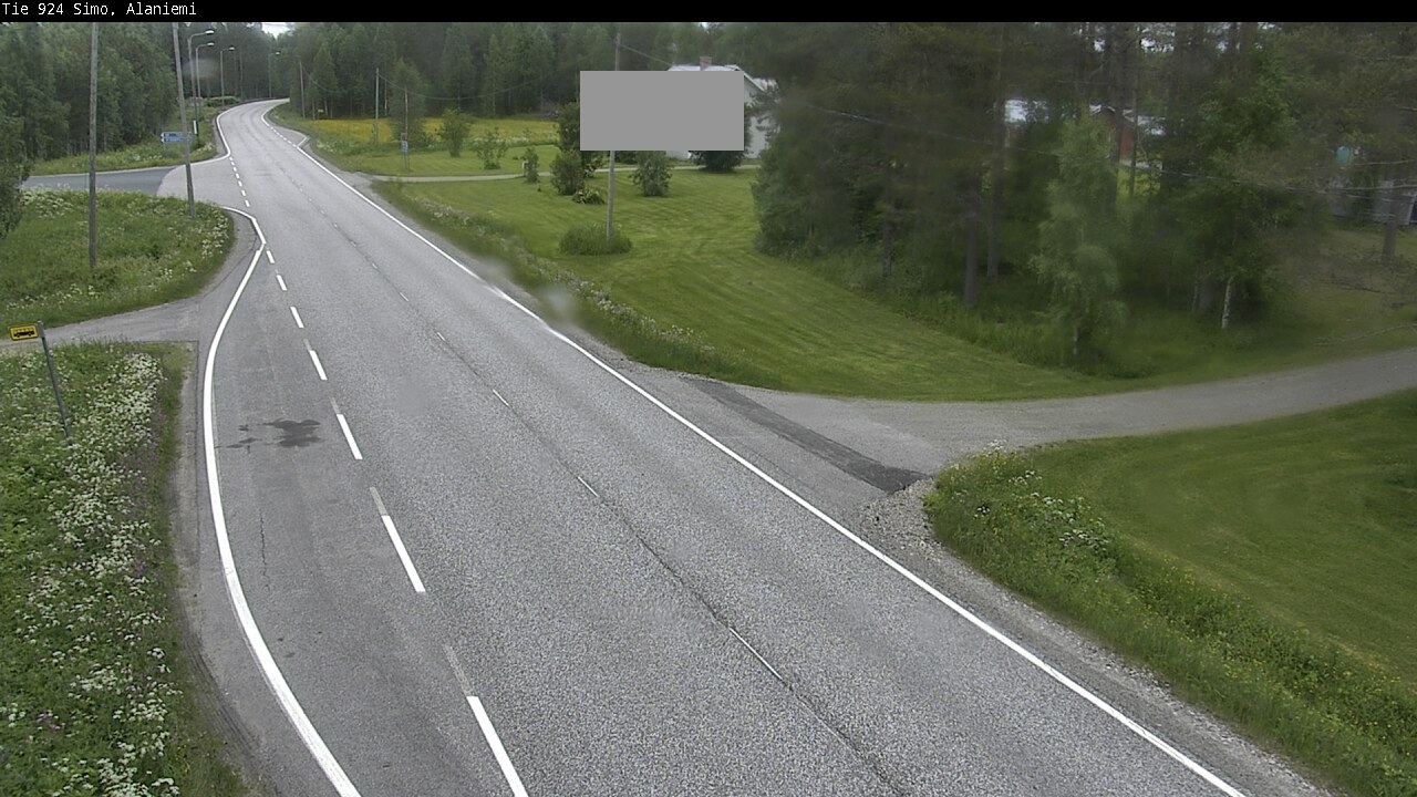 Weather Camera Image Väg 924 Simo, Alaniemi, Simo, Lappi