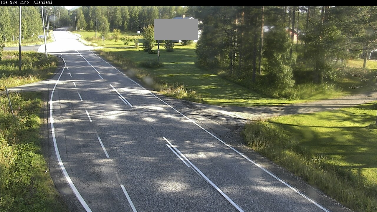 Weather Camera Image Road 924 Simo, Alaniemi, Simo, Lappi