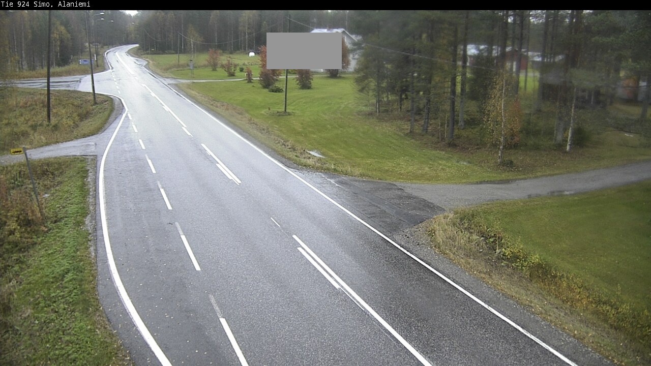 Weather Camera Image Road 924 Simo, Alaniemi, Simo, Lappi