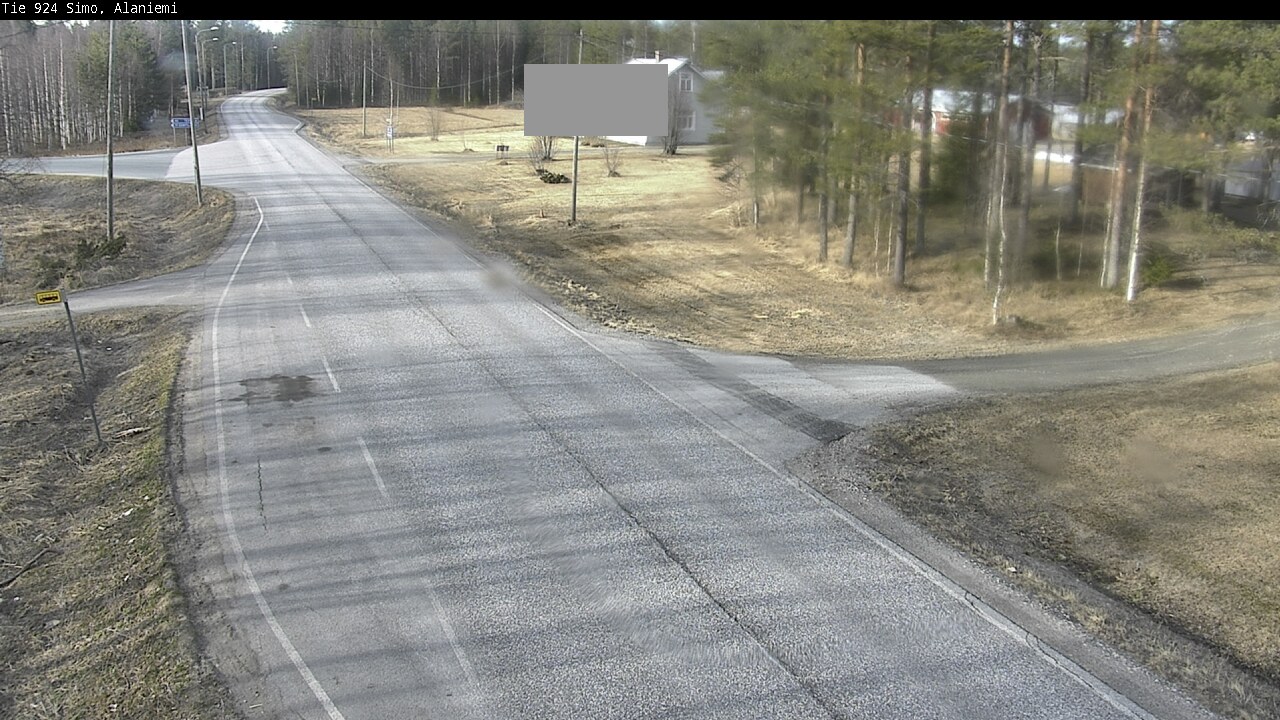Weather Camera Image Väg 924 Simo, Alaniemi, Simo, Lappi