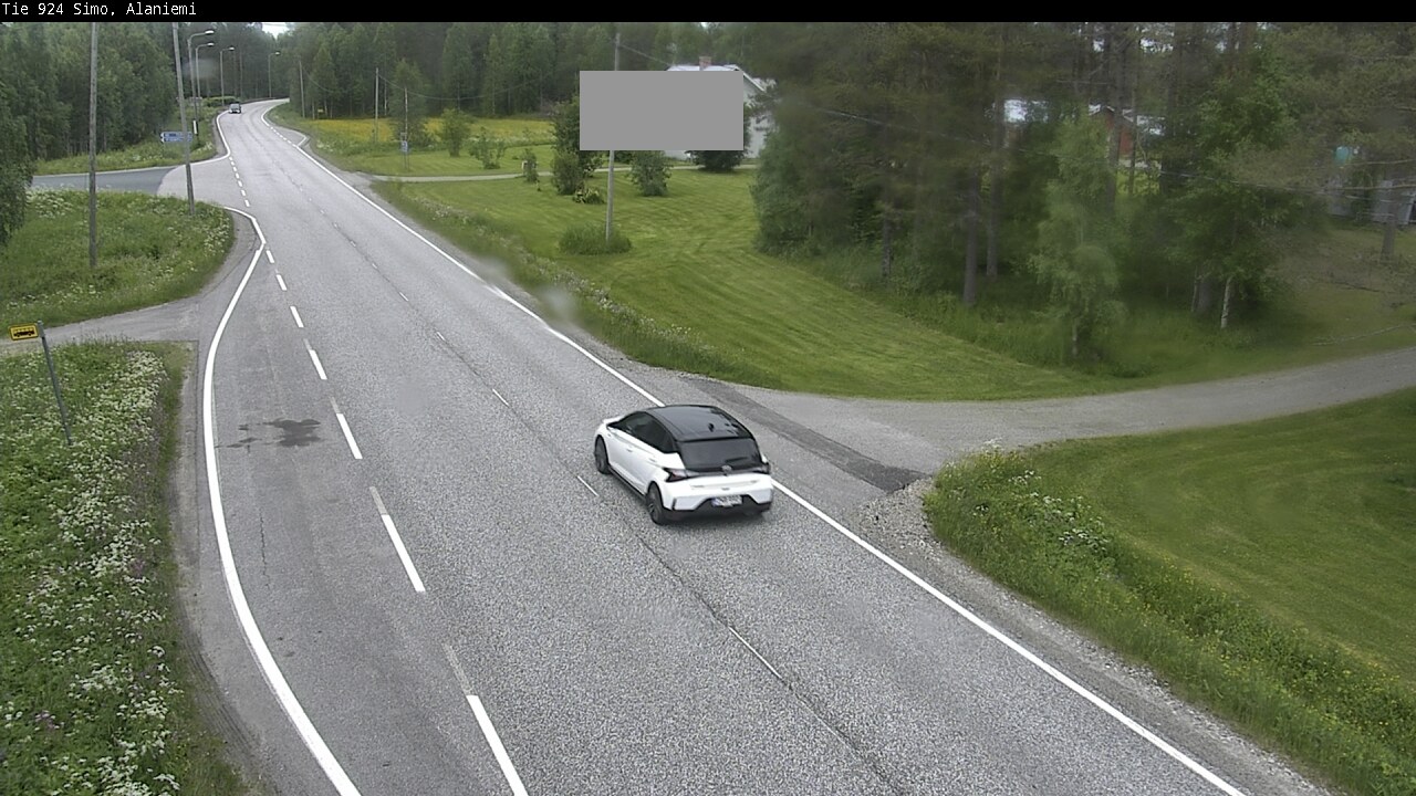 Weather Camera Image Väg 924 Simo, Alaniemi, Simo, Lappi