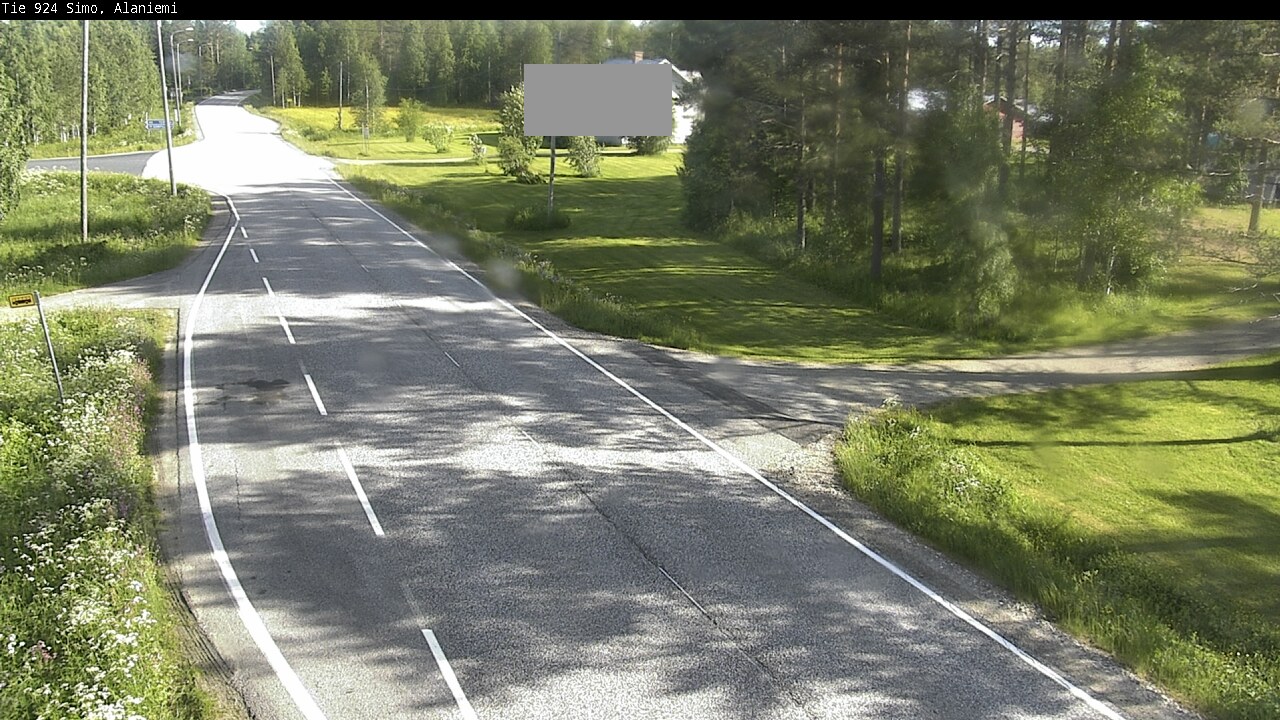 Weather Camera Image Väg 924 Simo, Alaniemi, Simo, Lappi