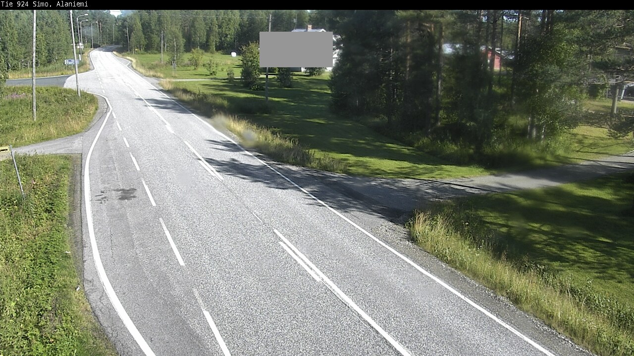 Weather Camera Image Road 924 Simo, Alaniemi, Simo, Lappi
