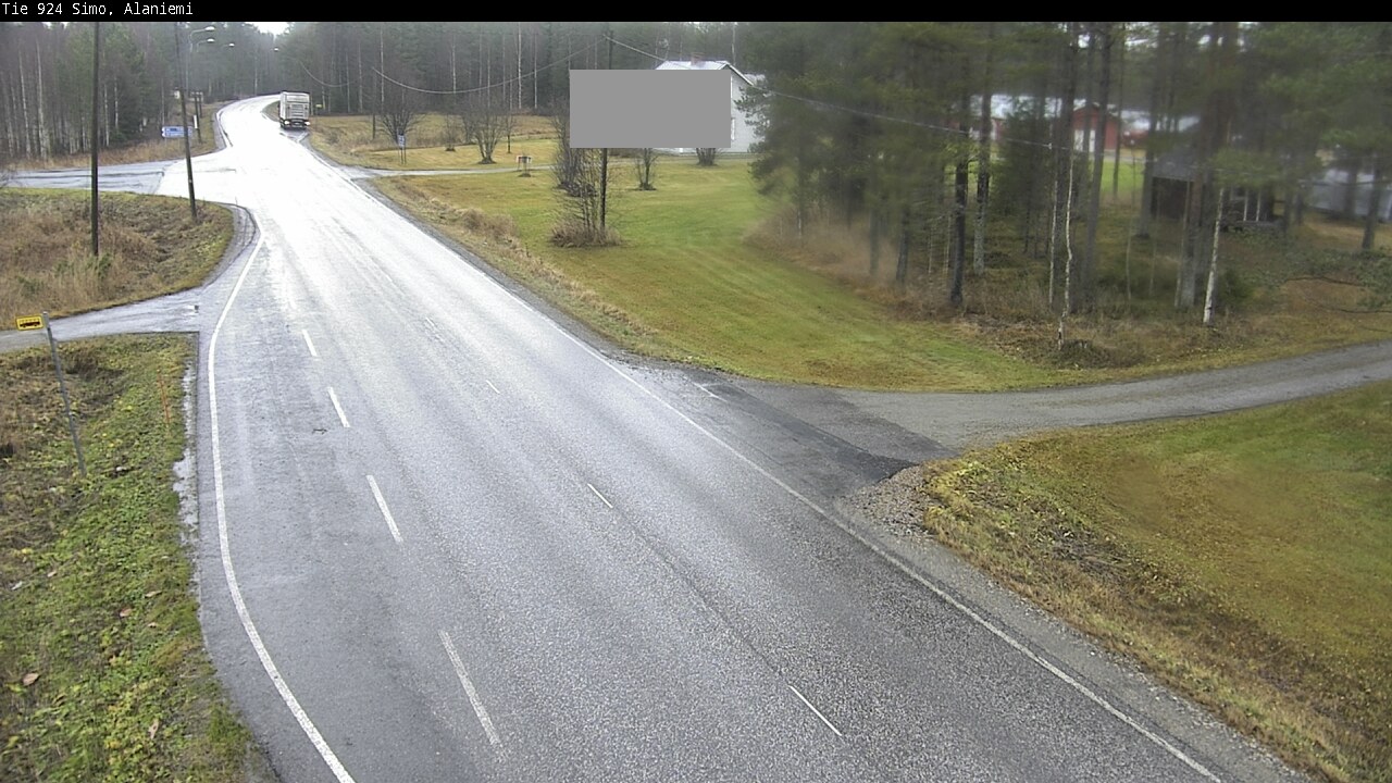 Kelikamerat Kuva Tie 924 Simo, Alaniemi, Simo, Lappi