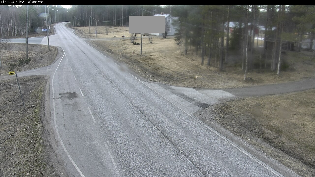 Weather Camera Image Väg 924 Simo, Alaniemi, Simo, Lappi