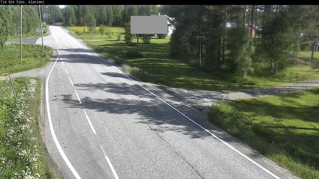 Weather Camera Image Väg 924 Simo, Alaniemi, Simo, Lappi