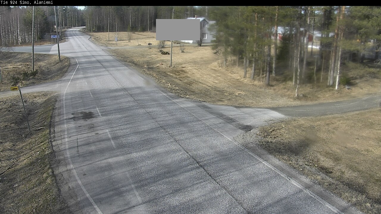 Weather Camera Image Väg 924 Simo, Alaniemi, Simo, Lappi