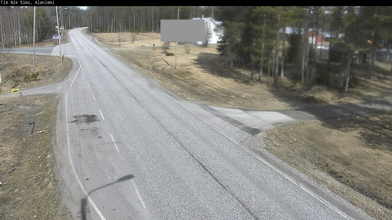 Weather Camera Image Väg 924 Simo, Alaniemi, Simo, Lappi