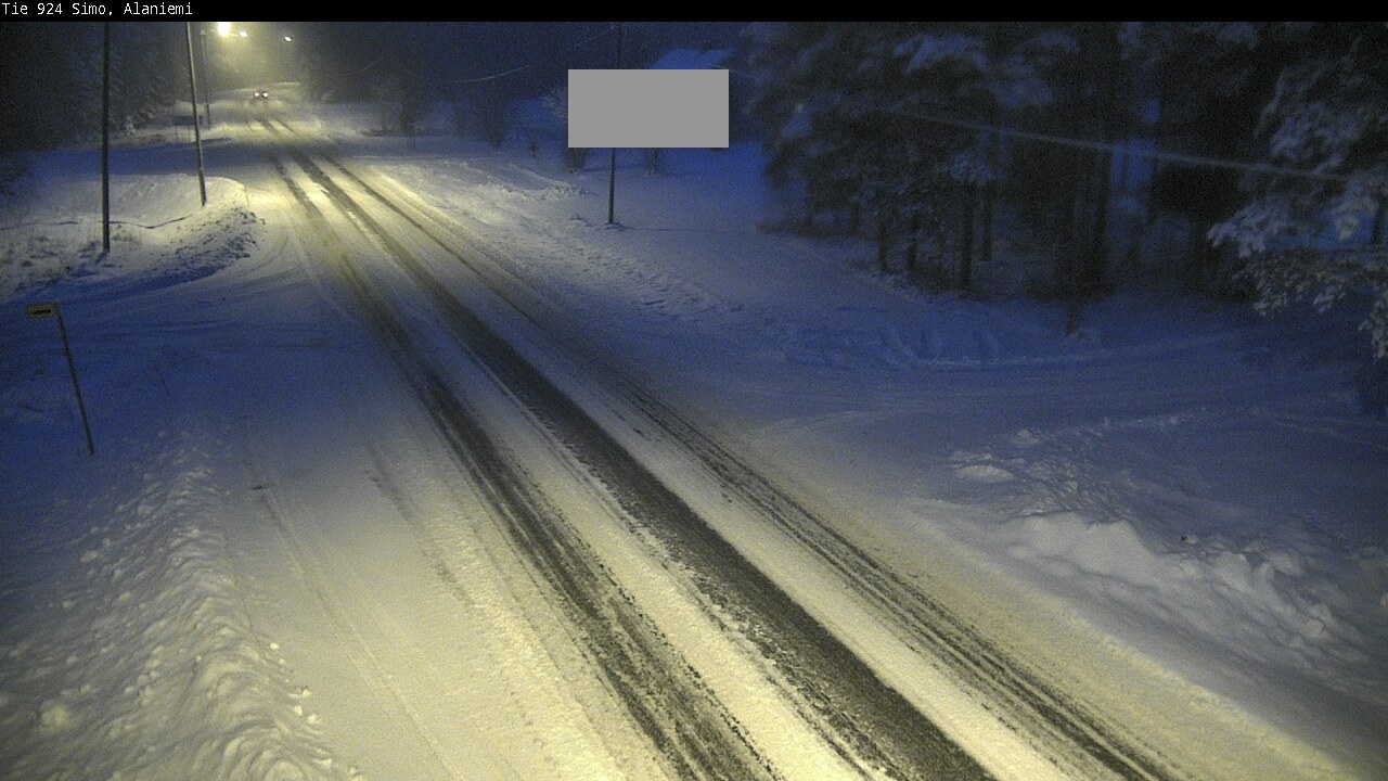 Weather Camera Image Väg 924 Simo, Alaniemi, Simo, Lappi
