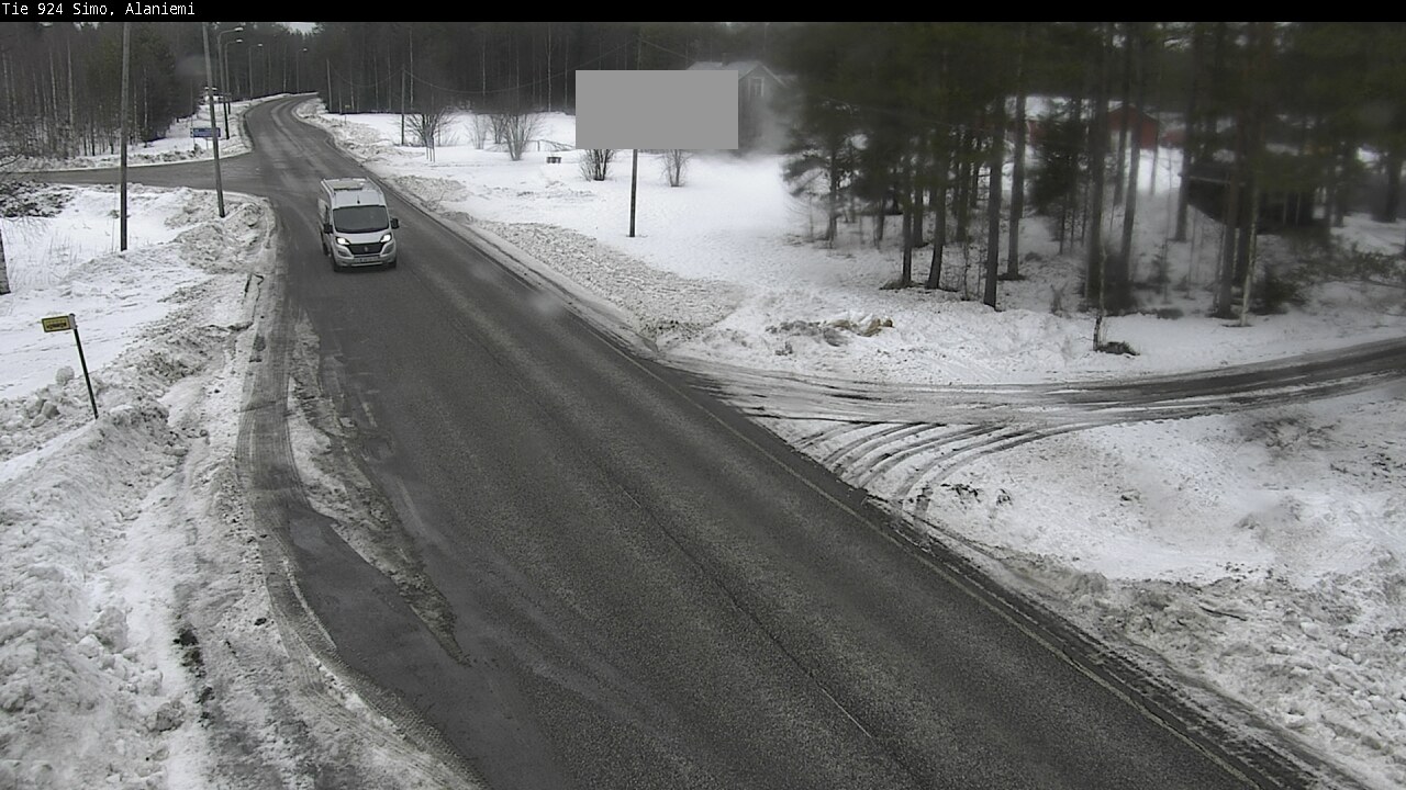 Weather Camera Image Road 924 Simo, Alaniemi, Simo, Lappi