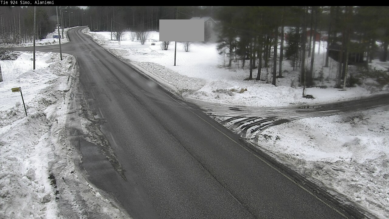 Weather Camera Image Road 924 Simo, Alaniemi, Simo, Lappi