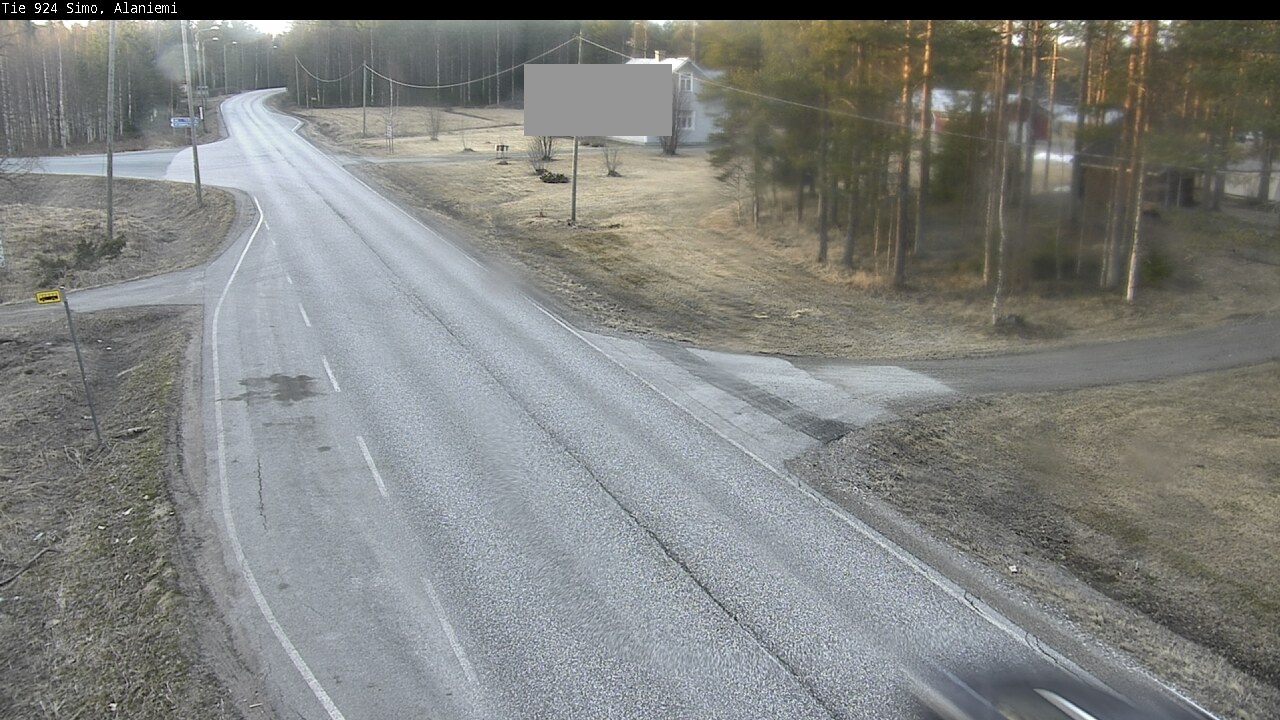 Weather Camera Image Väg 924 Simo, Alaniemi, Simo, Lappi