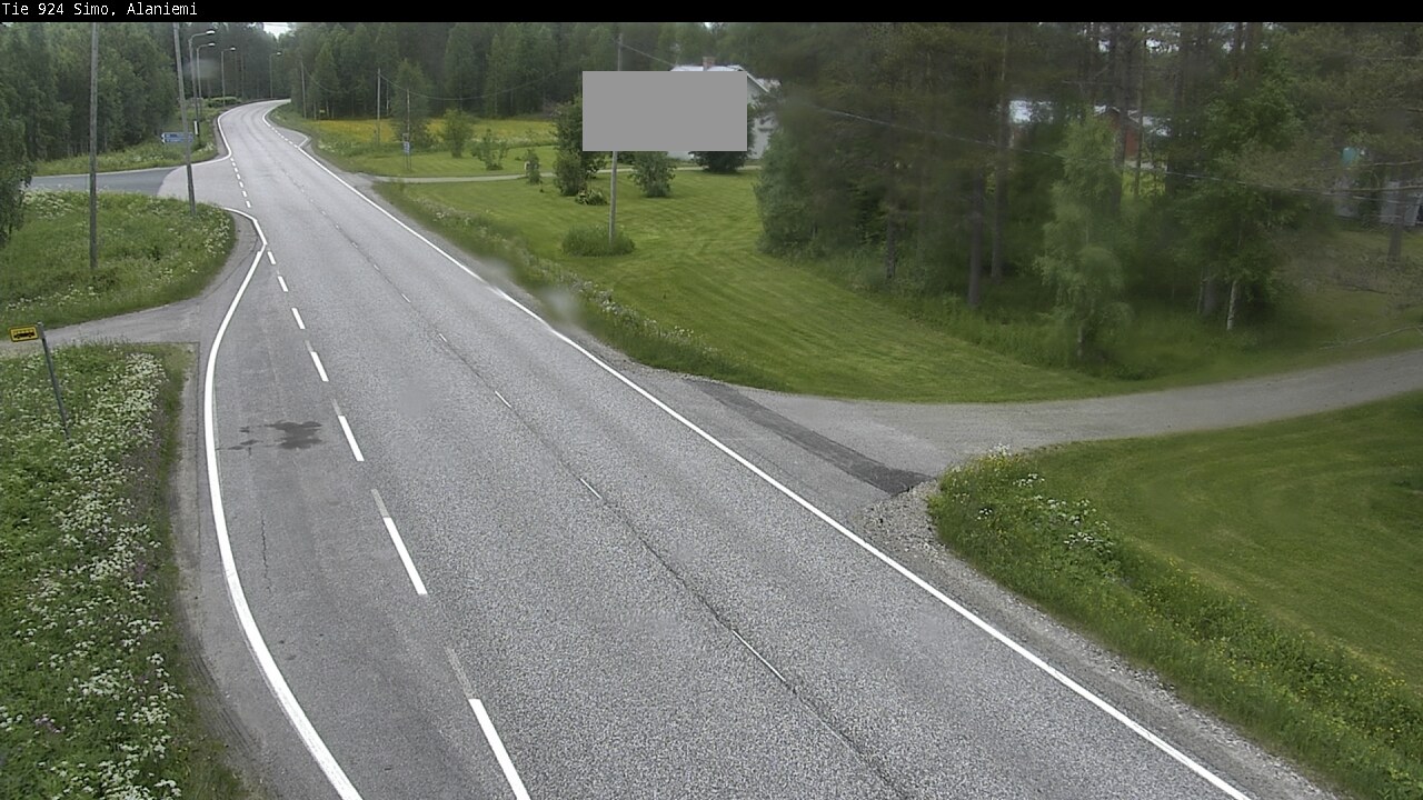 Weather Camera Image Väg 924 Simo, Alaniemi, Simo, Lappi