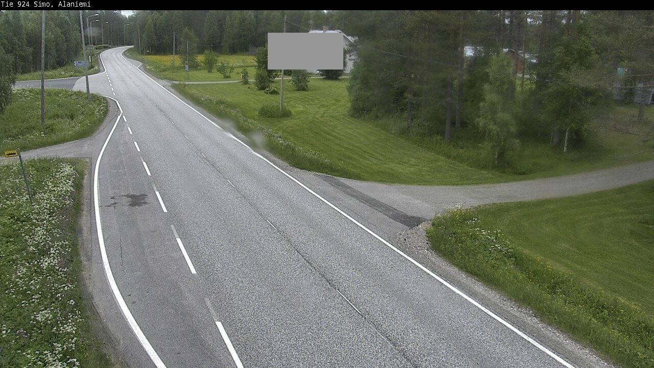 Weather Camera Image Väg 924 Simo, Alaniemi, Simo, Lappi