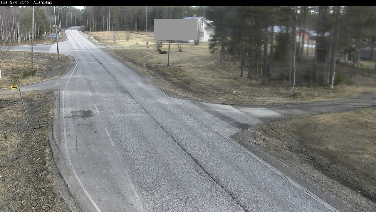 Weather Camera Image Väg 924 Simo, Alaniemi, Simo, Lappi