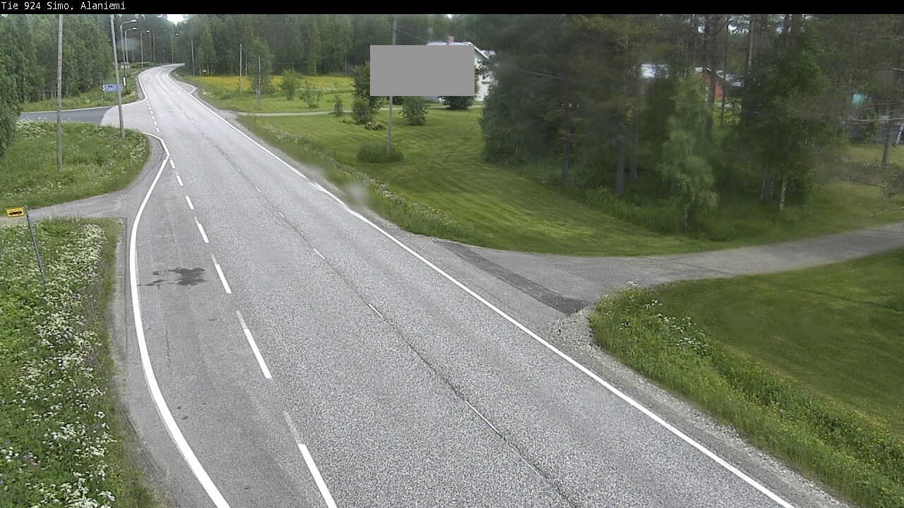 Weather Camera Image Väg 924 Simo, Alaniemi, Simo, Lappi