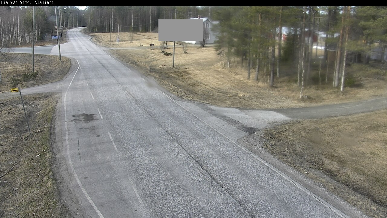 Weather Camera Image Väg 924 Simo, Alaniemi, Simo, Lappi