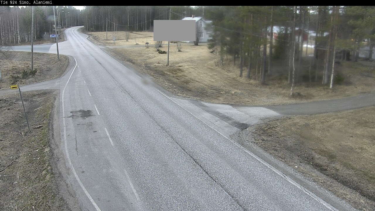 Weather Camera Image Väg 924 Simo, Alaniemi, Simo, Lappi
