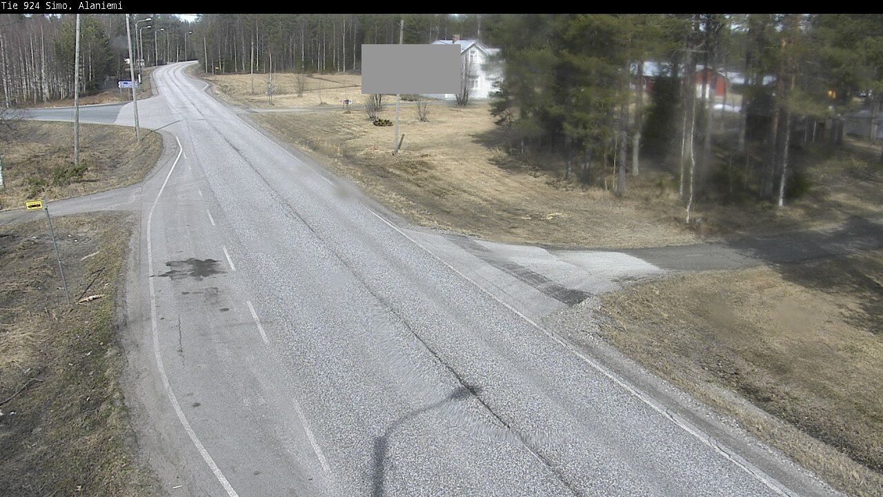 Weather Camera Image Väg 924 Simo, Alaniemi, Simo, Lappi