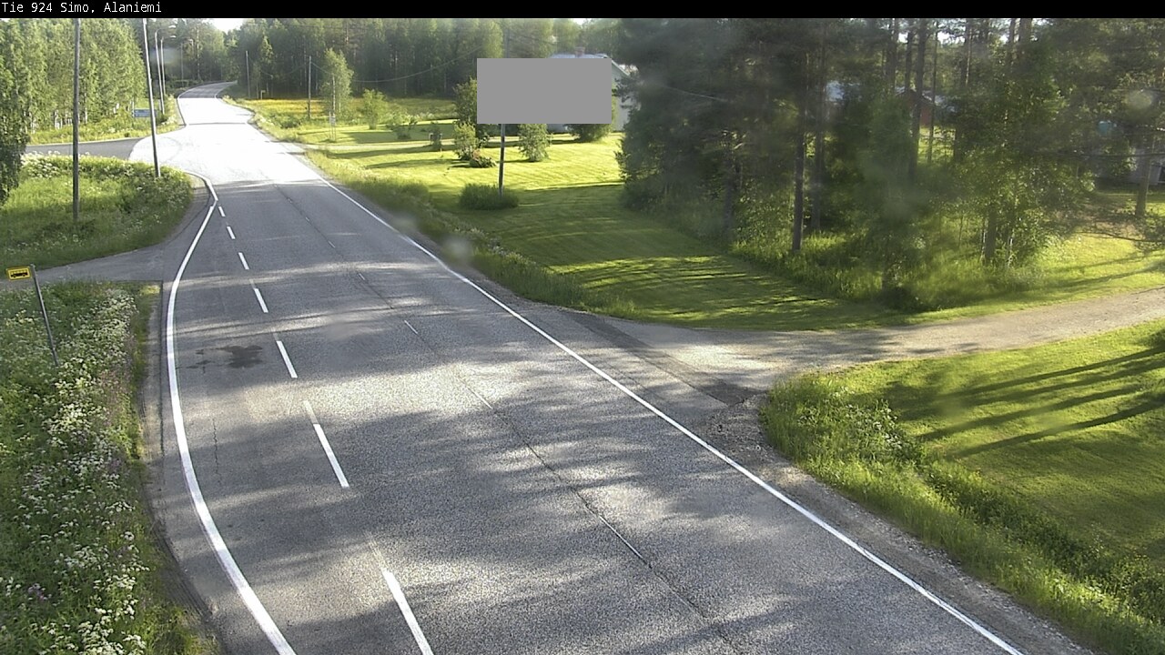 Weather Camera Image Väg 924 Simo, Alaniemi, Simo, Lappi