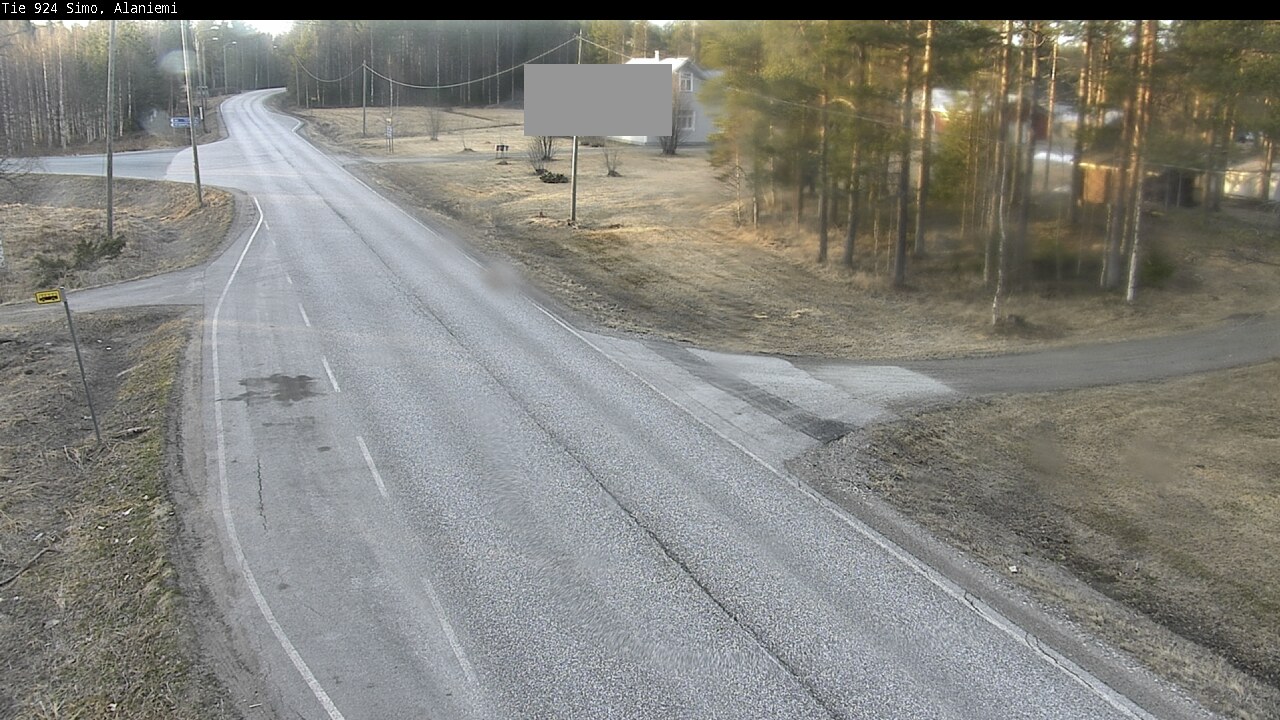 Weather Camera Image Väg 924 Simo, Alaniemi, Simo, Lappi