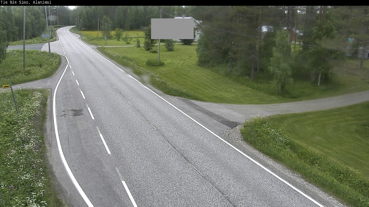 Weather Camera Image Väg 924 Simo, Alaniemi, Simo, Lappi