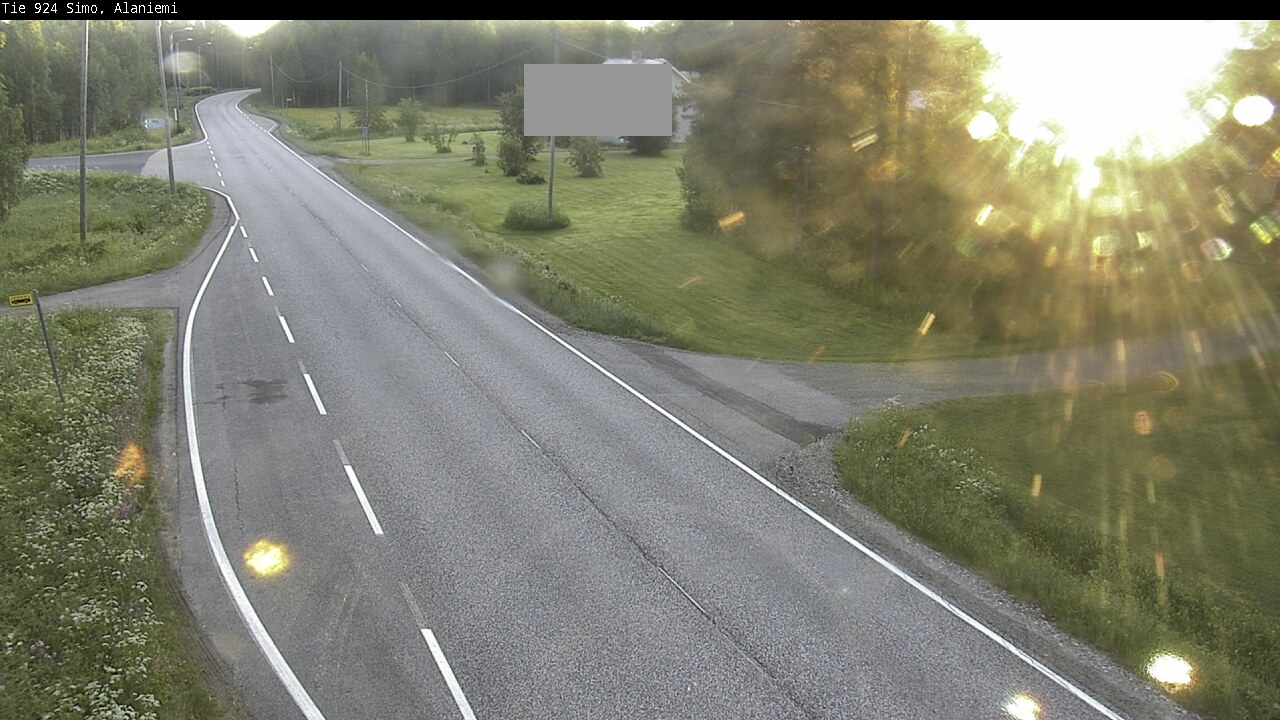 Weather Camera Image Väg 924 Simo, Alaniemi, Simo, Lappi