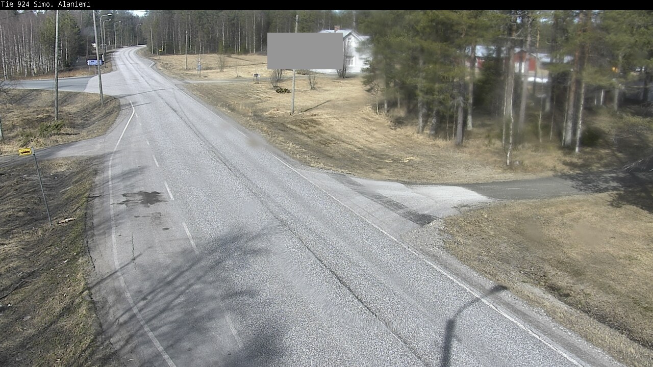 Weather Camera Image Väg 924 Simo, Alaniemi, Simo, Lappi