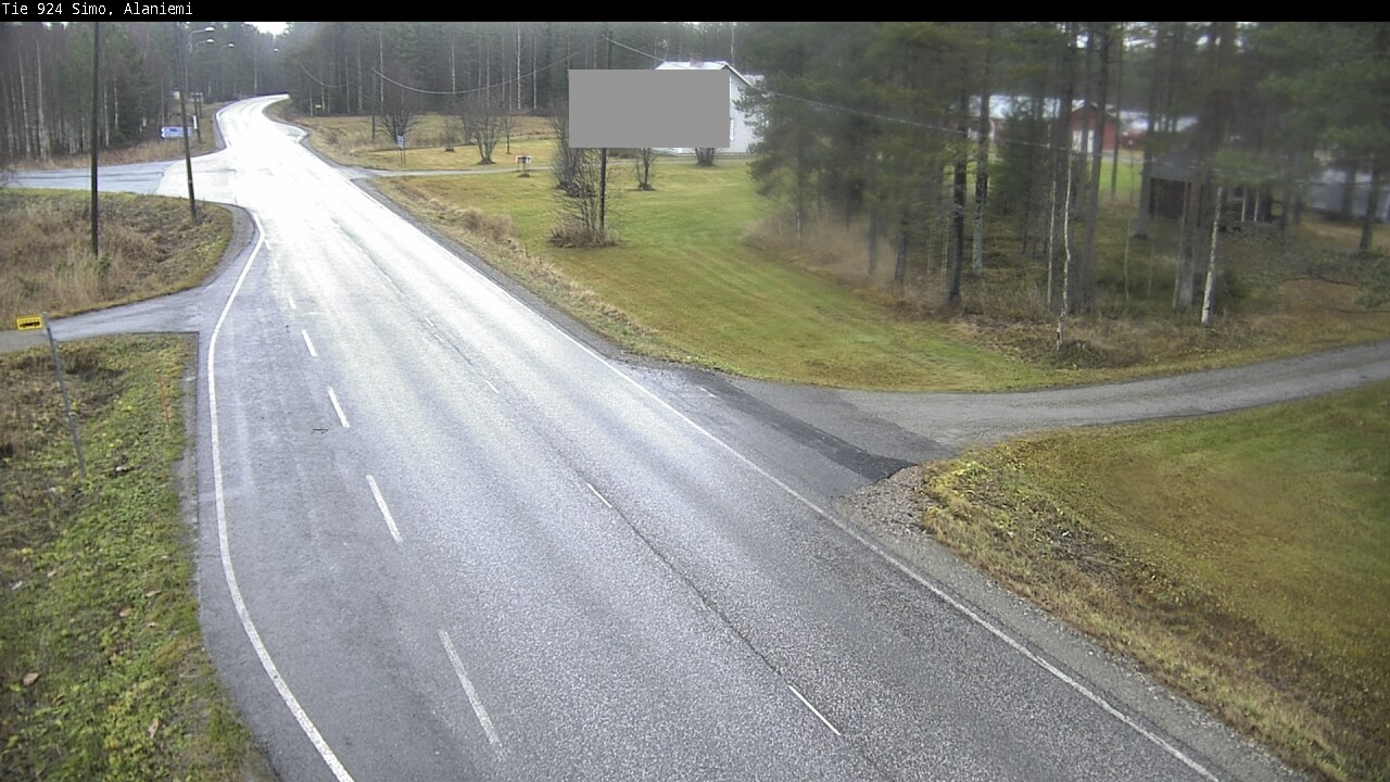Kelikamerat Kuva Tie 924 Simo, Alaniemi, Simo, Lappi