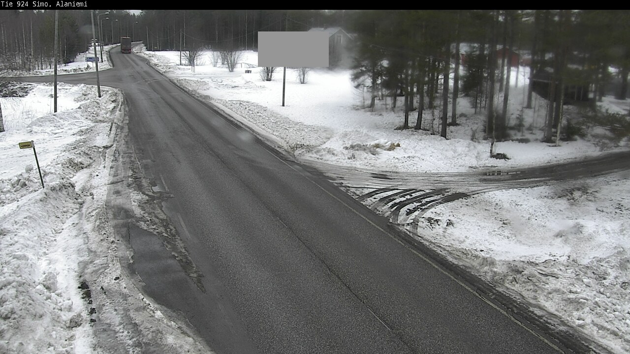 Weather Camera Image Road 924 Simo, Alaniemi, Simo, Lappi