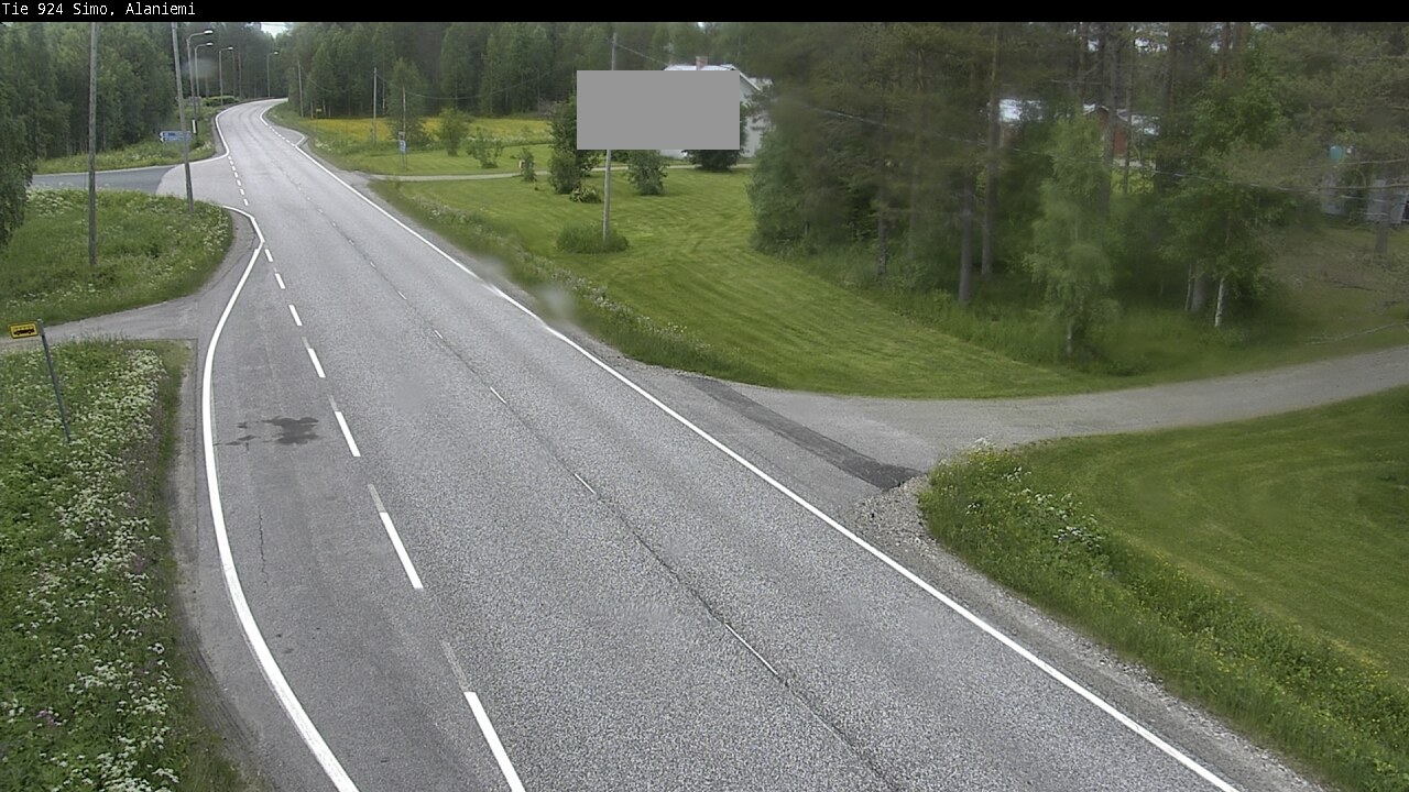Weather Camera Image Väg 924 Simo, Alaniemi, Simo, Lappi
