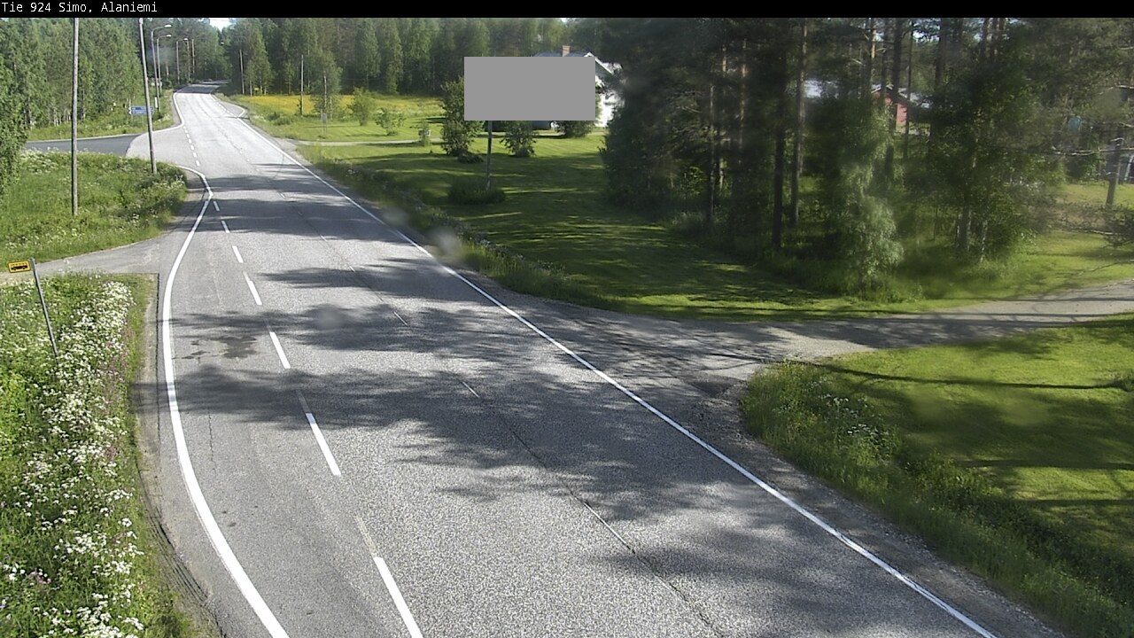 Weather Camera Image Väg 924 Simo, Alaniemi, Simo, Lappi