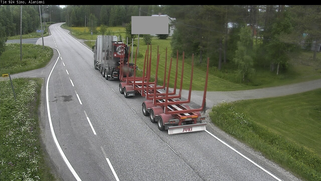 Weather Camera Image Väg 924 Simo, Alaniemi, Simo, Lappi