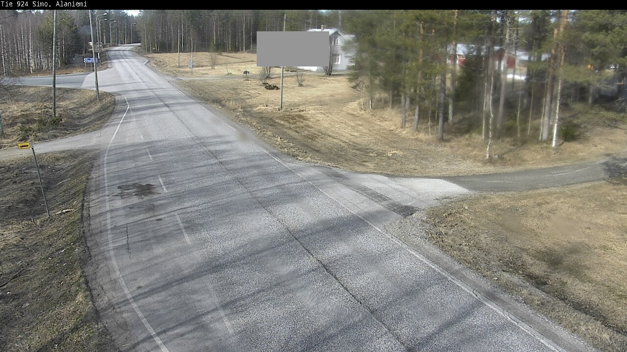 Weather Camera Image Väg 924 Simo, Alaniemi, Simo, Lappi