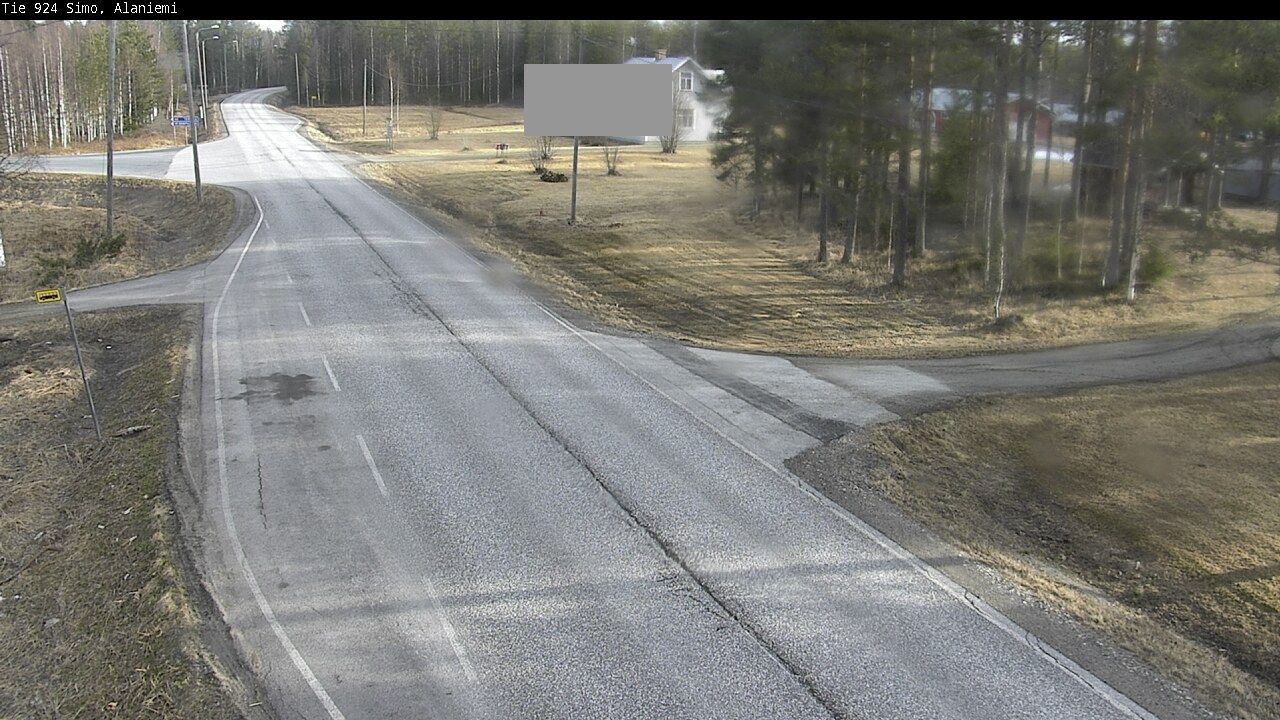 Weather Camera Image Väg 924 Simo, Alaniemi, Simo, Lappi