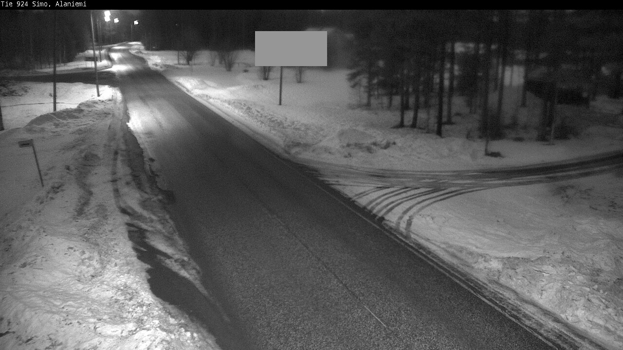 Kelikamerat Kuva Tie 924 Simo, Alaniemi, Simo, Lappi