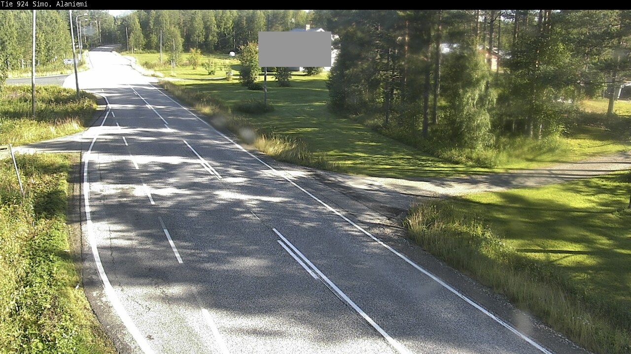 Weather Camera Image Road 924 Simo, Alaniemi, Simo, Lappi