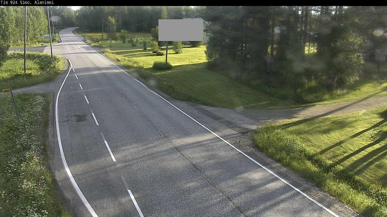 Weather Camera Image Väg 924 Simo, Alaniemi, Simo, Lappi