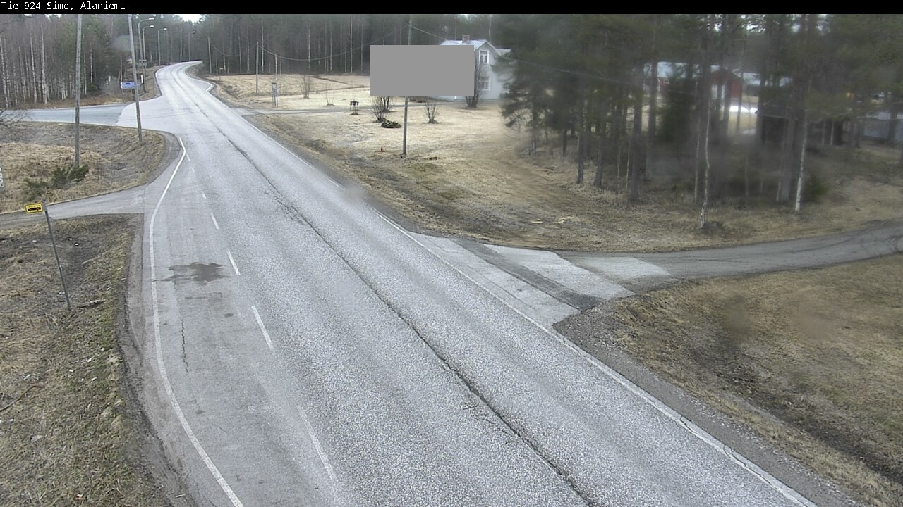 Weather Camera Image Väg 924 Simo, Alaniemi, Simo, Lappi