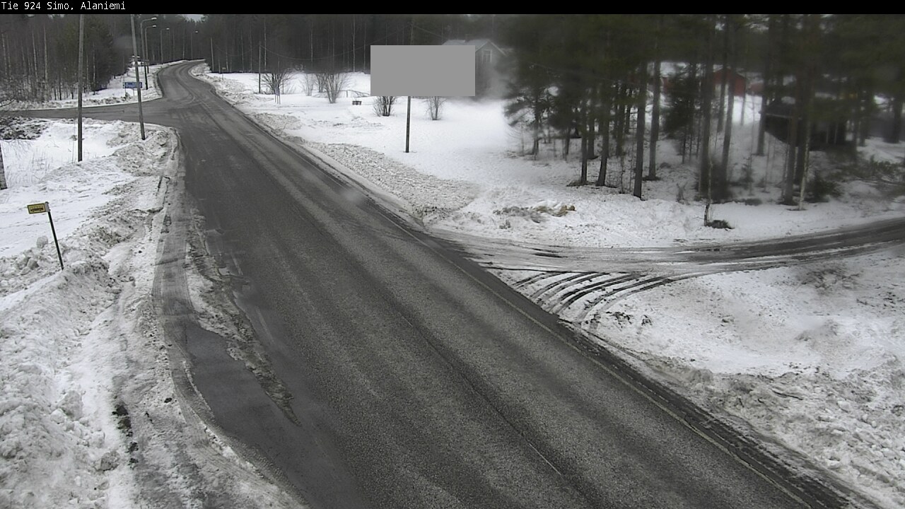 Weather Camera Image Road 924 Simo, Alaniemi, Simo, Lappi