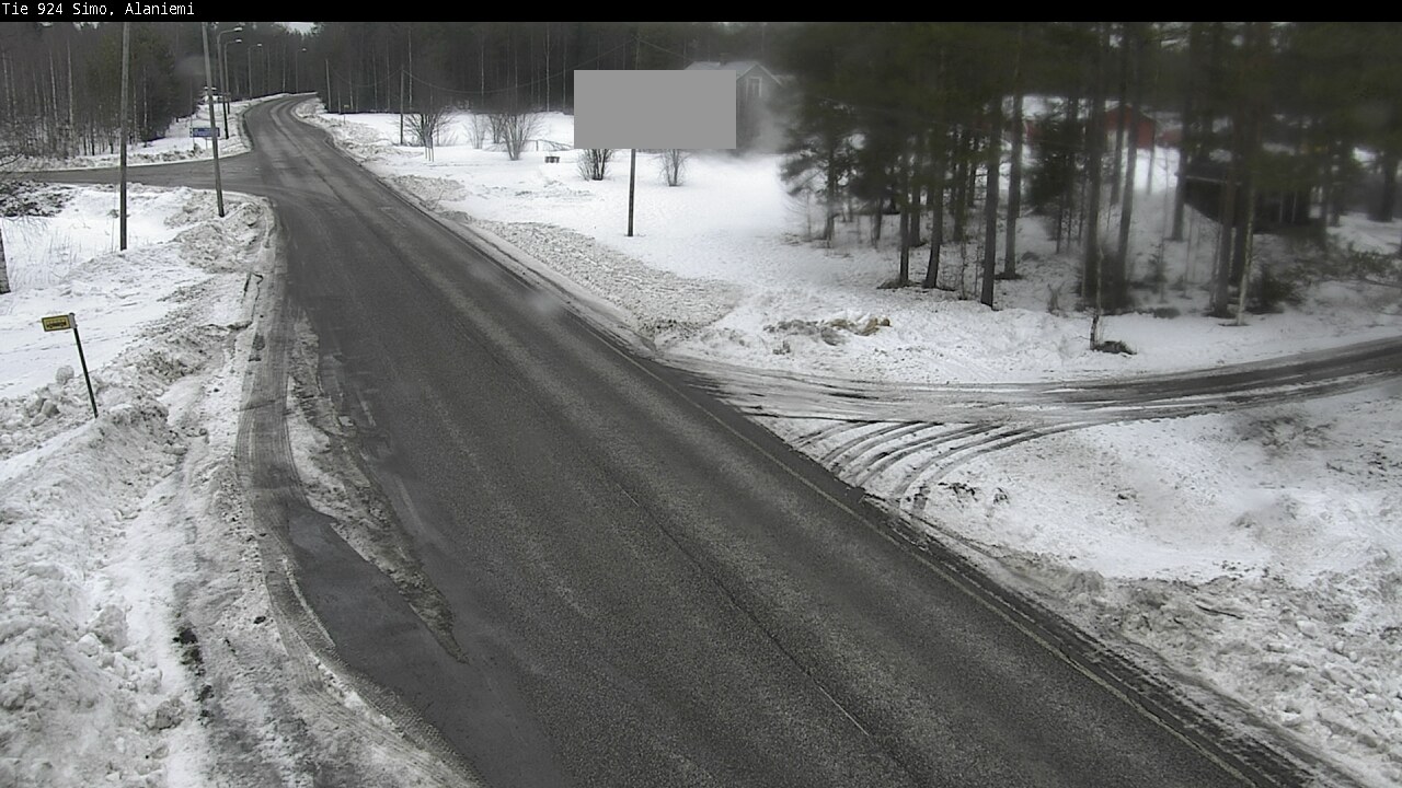 Weather Camera Image Road 924 Simo, Alaniemi, Simo, Lappi