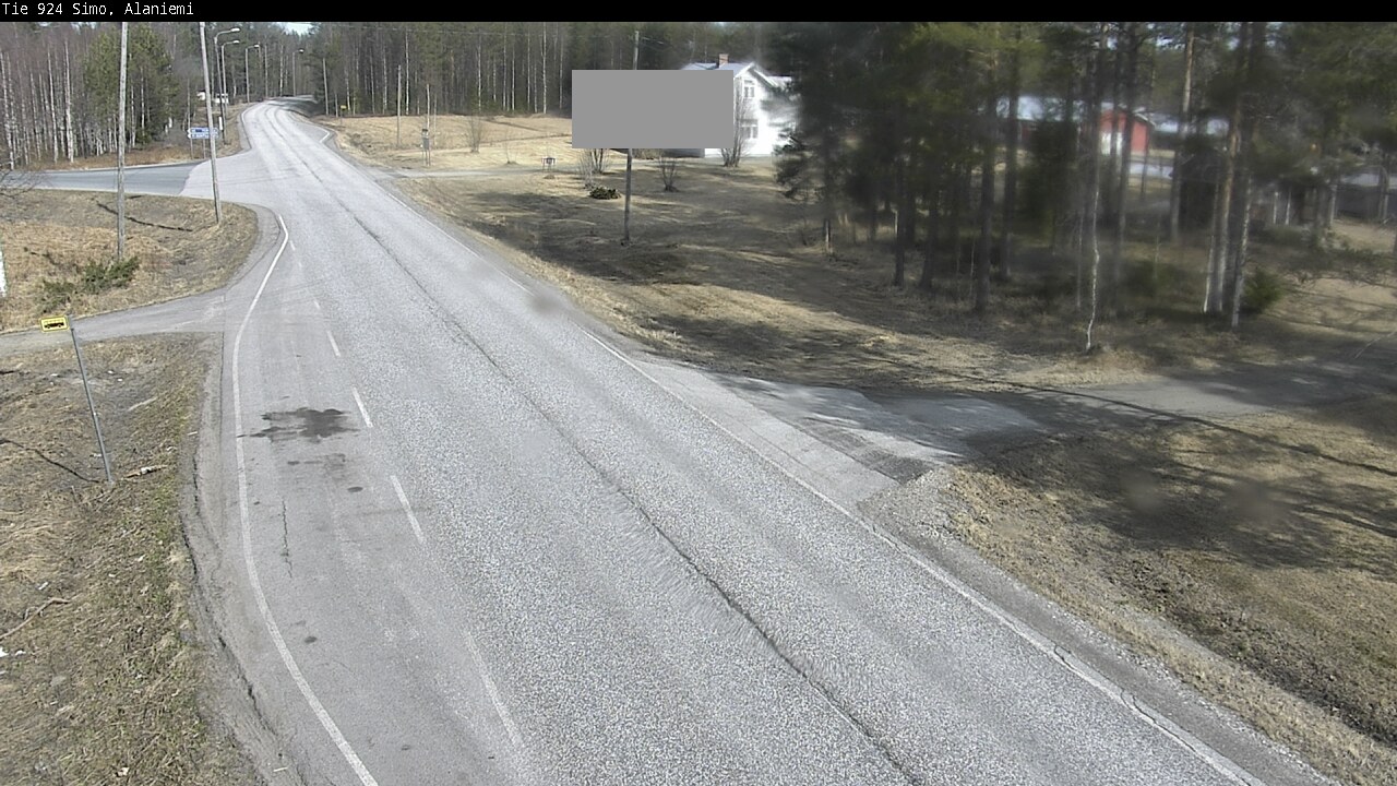 Weather Camera Image Väg 924 Simo, Alaniemi, Simo, Lappi