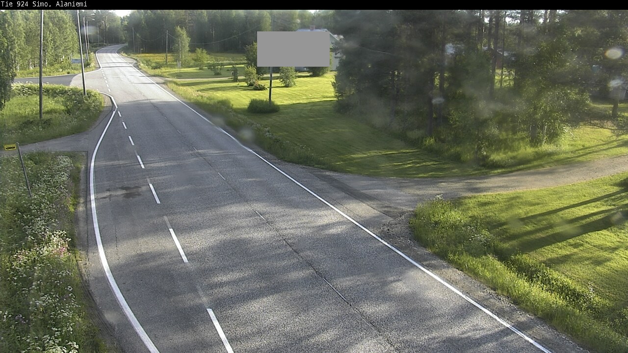 Weather Camera Image Väg 924 Simo, Alaniemi, Simo, Lappi