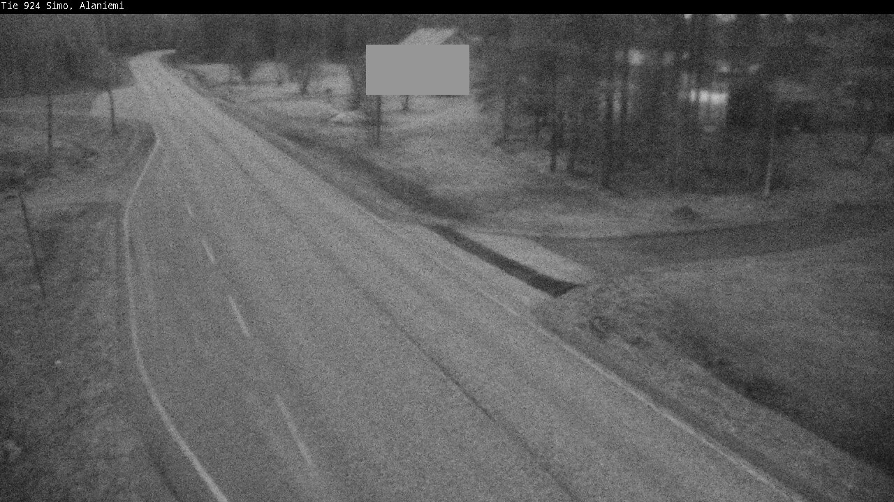 Weather Camera Image Väg 924 Simo, Alaniemi, Simo, Lappi