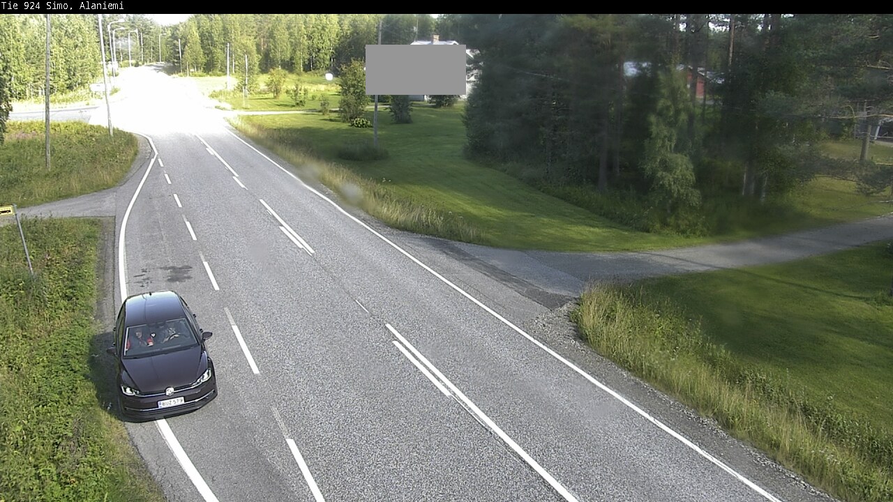 Weather Camera Image Road 924 Simo, Alaniemi, Simo, Lappi